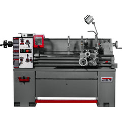 Jet - Bench, Engine & Toolroom Lathes Machine Type: Bench Lathe Spindle Speed Control: Electronic Variable Speed - Exact Industrial Supply
