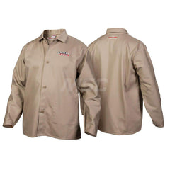 Jackets & Coats; Garment Style: Jacket; Size: X-Large; Material: Cotton; Closure Type: Button; Flame Retardant: Yes; Number Of Pockets: 1.000; Flame Resistant: Yes