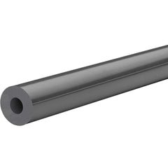 USA Sealing - Plastic Tubes; Material: PVC ; Inside Diameter (Inch): 1 ; Maximum Length (Inch): 72 ; Wall Thickness (Inch): 1/4 ; Color: Gray ; Shape: Round - Exact Industrial Supply