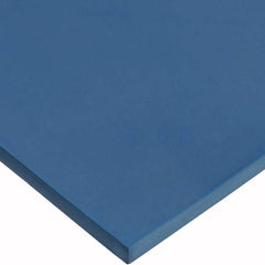 USA Sealing - Rubber & Foam Sheets; Material: Silicone ; Thickness (Inch): 1/8 ; Durometer (Shore A): 60A ; Hardness: Medium ; Width (Inch): 6.0000 ; Length (Inch): 6 - Exact Industrial Supply