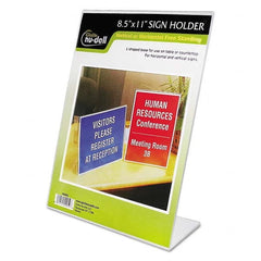 NuDell - Display & Organizer Accessories Type: Sign Holder For Use With: Signs - Exact Industrial Supply