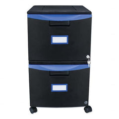 Storex - File Cabinets & Accessories Type: Mobile File Number of Drawers: 2 - Exact Industrial Supply