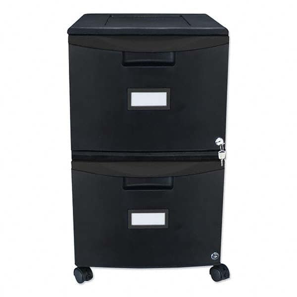 Storex - File Cabinets & Accessories Type: Mobile File Number of Drawers: 2 - Exact Industrial Supply