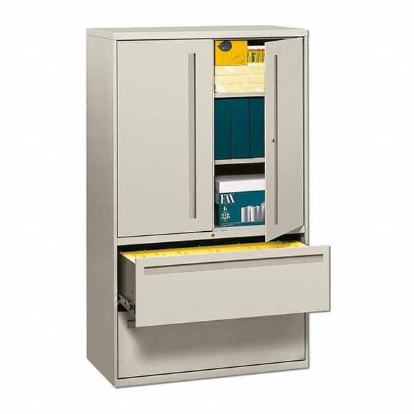 Hon - File Cabinets & Accessories Type: Lateral Vertical File Cabinet Number of Drawers: 2 - Exact Industrial Supply