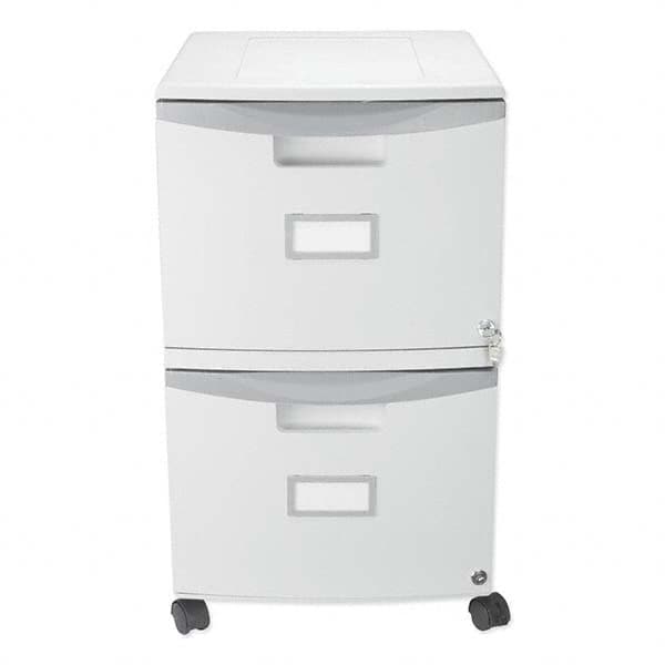 Storex - File Cabinets & Accessories Type: Mobile File Number of Drawers: 2 - Exact Industrial Supply