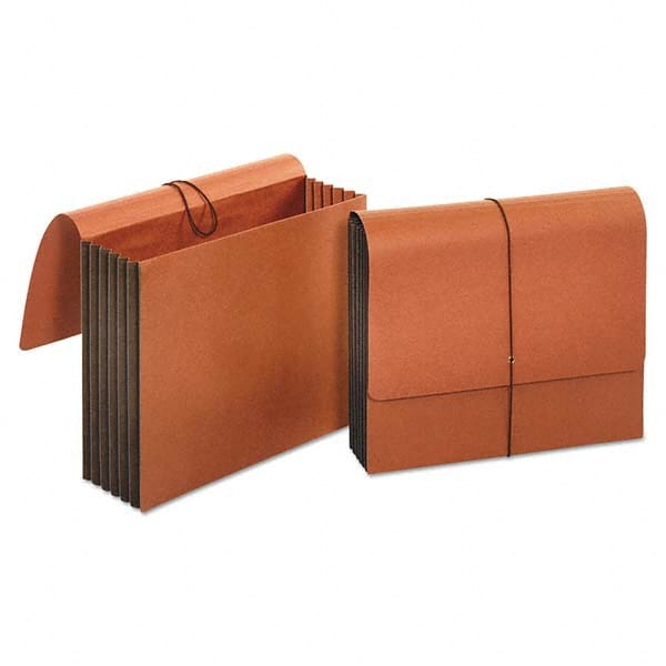 UNIVERSAL - File Folders, Expansion Folders & Hanging Files Folder/File Type: Expanding Wallet Color: Brown - Exact Industrial Supply
