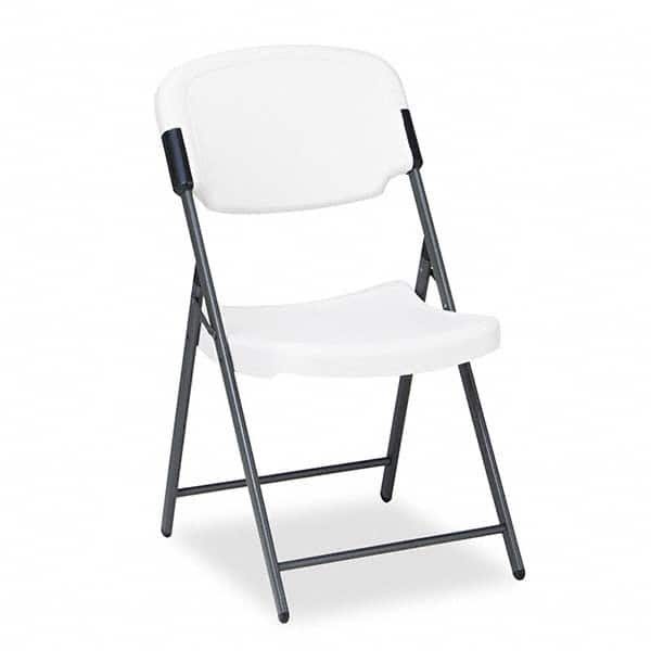 ICEBERG - Folding Chairs Pad Type: Folding Chair Material: Blow-Molded High-Density Polyethylene; Steel - Exact Industrial Supply