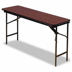 ICEBERG - Folding Tables Type: Rectangular Folding Table Width (Inch): 60 - Exact Industrial Supply