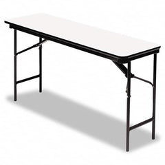 ICEBERG - Folding Tables Type: Rectangular Folding Table Width (Inch): 72 - Exact Industrial Supply