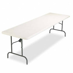 ICEBERG - Folding Tables Type: Folding Tables Width (Inch): 96 - Exact Industrial Supply