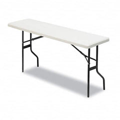 ICEBERG - Folding Tables Type: Folding Tables Width (Inch): 60 - Exact Industrial Supply