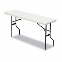 ICEBERG - Folding Tables Type: Folding Tables Width (Inch): 72 - Exact Industrial Supply