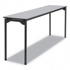 ICEBERG - Folding Tables Type: Rectangular Folding Table Width (Inch): 72 - Exact Industrial Supply