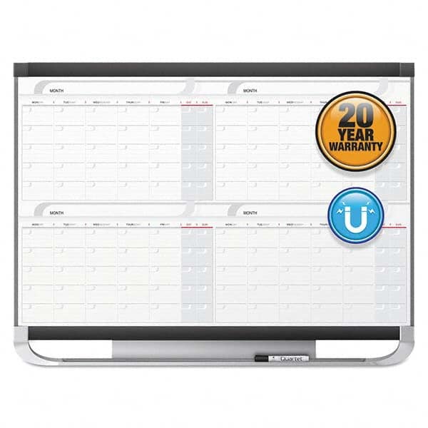 Quartet - 36" High x 24" Wide Magnetic Dry Erase Board - Exact Industrial Supply