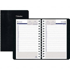 Blueline - Note Pads, Writing Pads & Notebooks Writing Pads & Notebook Type: Daily Planner Size: 8 x 5 - Exact Industrial Supply