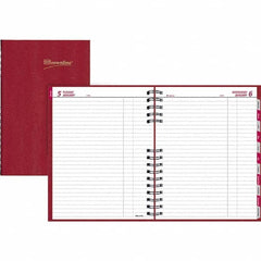 Brownline - Note Pads, Writing Pads & Notebooks Writing Pads & Notebook Type: Daily Planner Size: 10 x 7-7/8 - Exact Industrial Supply