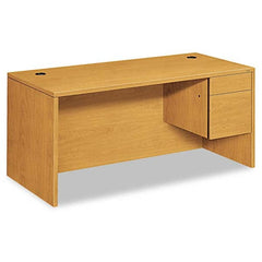 Hon - Office Desks Type: Right Pedestal Center Draw: No - Exact Industrial Supply