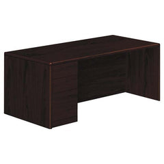 Hon - Office Desks Type: Single Pedestal w/Left Hand Return Center Draw: No - Exact Industrial Supply