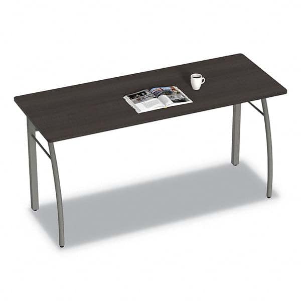 Linea Italia - Office Desks Type: Rectangular Desk Center Draw: No - Exact Industrial Supply