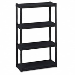 ICEBERG - Plastic Shelving Type: Open Shelving Shelf Capacity (Lb.): 75 - Exact Industrial Supply