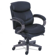 La-Z-Boy - 41" High Executive Mid Back Chair - Exact Industrial Supply