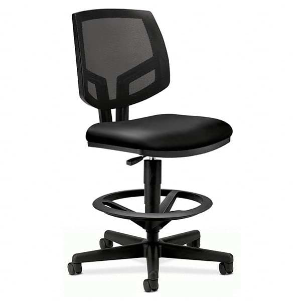 Hon - Swivel & Adjustable Stools Type: Mesh Task Stool Base Type: Five-Star - Exact Industrial Supply