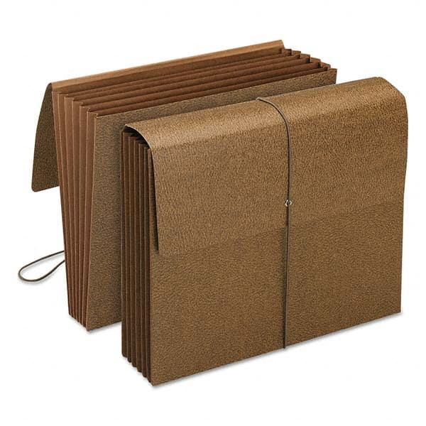 SMEAD - File Folders, Expansion Folders & Hanging Files Folder/File Type: Expanding Wallet Color: Brown - Exact Industrial Supply