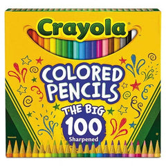 Color Pencil: 3.3 mm Tip, Assorted Colors