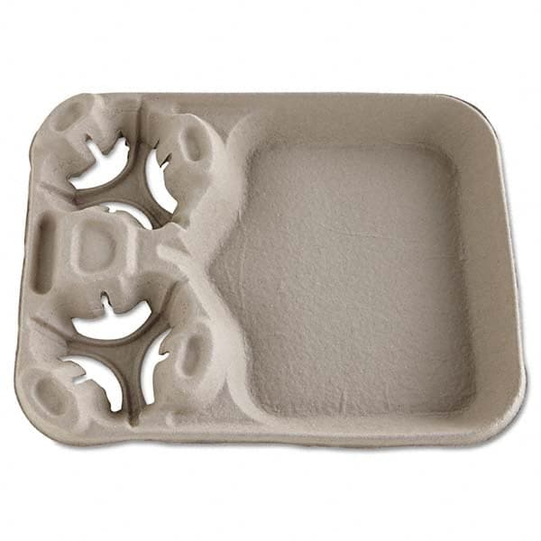 Chinet - Strongholder Molded Fiber Cup/Food Trays 8-44 oz 2-Cup Capacity 100/Carton - Exact Industrial Supply