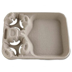 Chinet - Strongholder Molded Fiber Cup/Food Trays 8-44 oz 2-Cup Capacity 100/Carton - Exact Industrial Supply