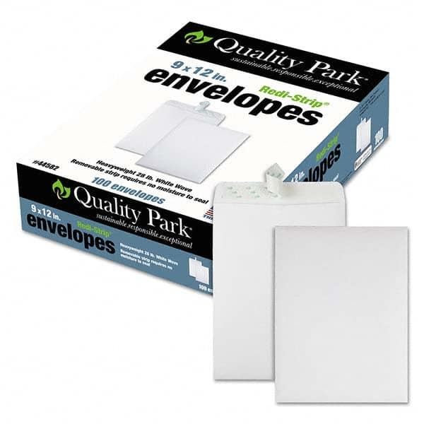 Quality Park - Mailers, Sheets & Envelopes Type: Catalog Envelope Style: Peel-Off Self-Seal - Exact Industrial Supply