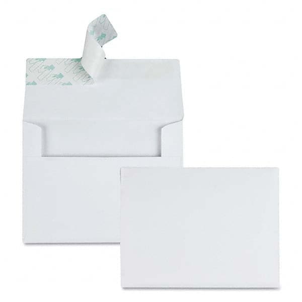 Quality Park - Mailers, Sheets & Envelopes Type: Greeting Card Envelope Style: Peel-Off Self-Seal - Exact Industrial Supply