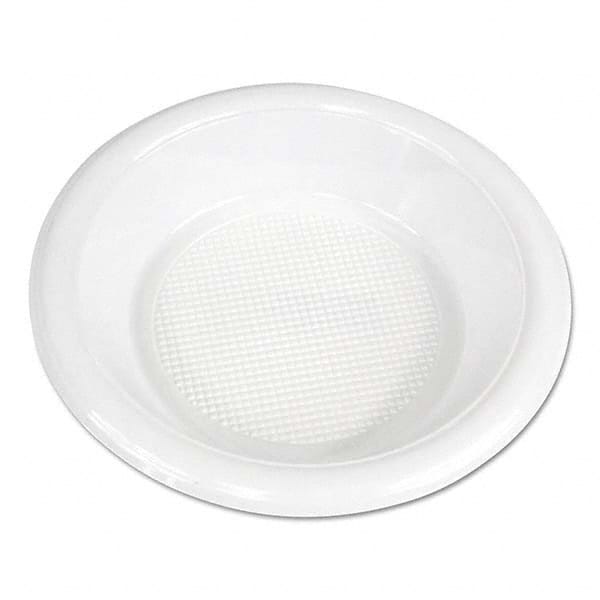 Boardwalk - Hi-Impact Plastic Dinnerware, Bowl, 10-12 oz, White, 1000/Carton - Exact Industrial Supply