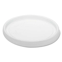 DART - Non-Vented Cup Lids, Fits 6 oz Cups, 2,3-1/2,4 oz Food Containers, Translucent, 1000/Carton - Exact Industrial Supply