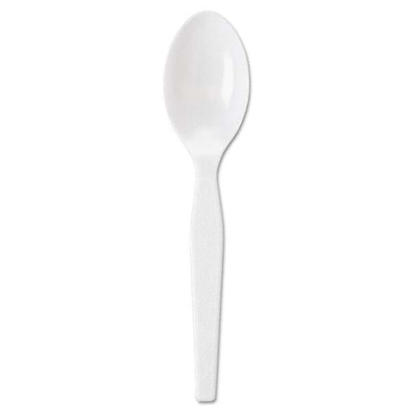 Dixie - Individually Wrapped Polystyrene Cutlery, Teaspoons, White, 1000/Carton - Exact Industrial Supply