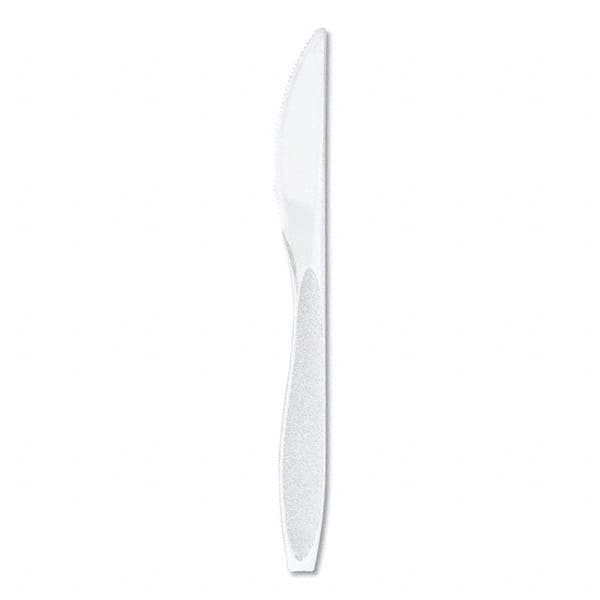 DART - Impress Heavyweight Full-Length Polystyrene Cutlery, Knife, White, 1000/Carton - Exact Industrial Supply