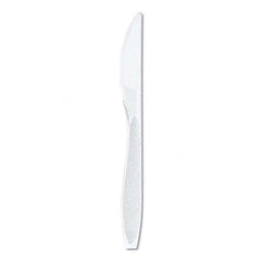 DART - Impress Heavyweight Full-Length Polystyrene Cutlery, Knife, White, 1000/Carton - Exact Industrial Supply