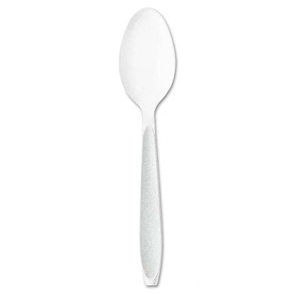 DART - Impress Heavyweight Polystyrene Cutlery, Teaspoon, White, 1000/Carton - Exact Industrial Supply