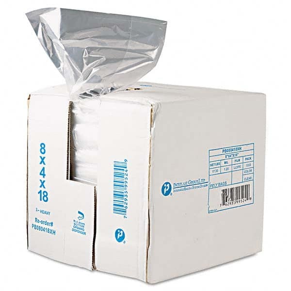 Inteplast Group - Reclosable Food & Sandwich Bags Volume Capacity: 8 Qt. Width (Inch): 8 - Exact Industrial Supply