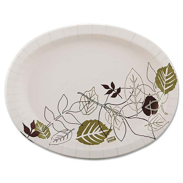 Dixie - Pathways Heavyweight Oval Platters, 8-1/2 x 11, 125/Pack - Exact Industrial Supply