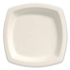 DART - Bare Eco-Forward Sugarcane Dinnerware, 8.3" Plate, 125/Pk - Exact Industrial Supply