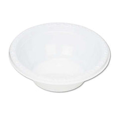Tablemate Products - Plastic Dinnerware, Bowls, 5 oz, White, 125/Pack - Exact Industrial Supply