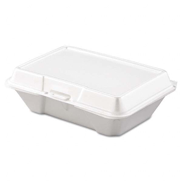 DART - Carryout Food Container, Foam, 1-Comp, 9 3/10 x 6 2/5 x 2 9/10, 200/Carton - Exact Industrial Supply