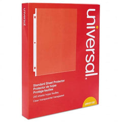 UNIVERSAL - Document Protectors Type: Sheet Protectors-Ring Binder Width (Inch): 11 - Exact Industrial Supply