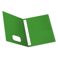 File Folders, Expansion Folders & Hanging Files; Folder/File Type: Pocket Folders; Color: Green; Index Tabs: No; File Size: Letter; Size: 11 x 8-1/2; Box Quantity: 25; Shelf Life: No; Folder Type: Pocket Folders