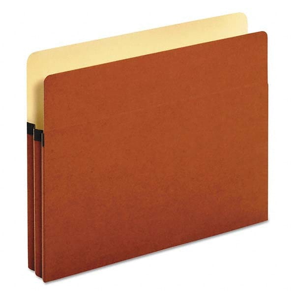 Pendaflex - File Folders, Expansion Folders & Hanging Files Folder/File Type: 1 Pocket Expanding File Color: Red - Exact Industrial Supply