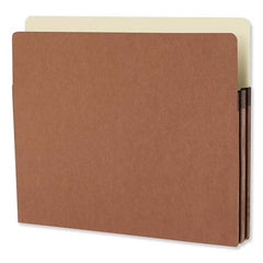 SMEAD - File Folders, Expansion Folders & Hanging Files Folder/File Type: Expanding Wallet Color: Brown - Exact Industrial Supply