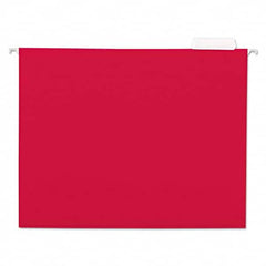 UNIVERSAL - File Folders, Expansion Folders & Hanging Files Folder/File Type: Hanging File Folder Color: Red - Exact Industrial Supply