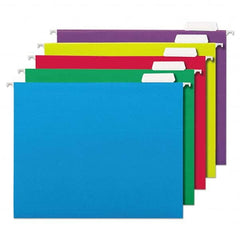 UNIVERSAL - File Folders, Expansion Folders & Hanging Files Folder/File Type: Hanging File Folder Color: Multi-Color - Exact Industrial Supply