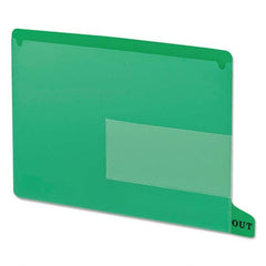 SMEAD - File Folders, Expansion Folders & Hanging Files Folder/File Type: File Guide w/Pockets Color: Green - Exact Industrial Supply